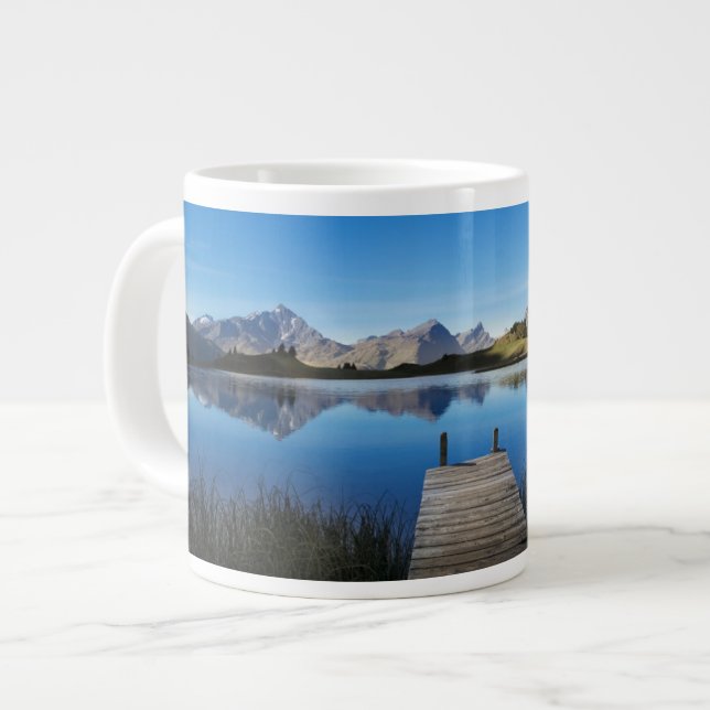 Caneca De Café Grande Água | Suiça Lai da Vons (Frente Esquerda)