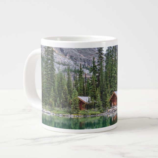 Caneca De Café Grande Água | Yoho National Park Canadá (Frente Esquerda)