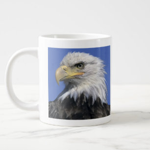Caneca De Café Grande Águia Americana, (Haliaeetus leucocephalus), selva