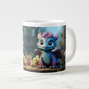 Caneca De Café Grande Aiden, um Dragão Caprichoso