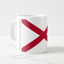 Alabama Flag e Motto Mug