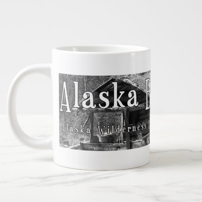 Caneca De Café Grande Alaska Cabine Jumbo Coffee Mug (Esquerda)