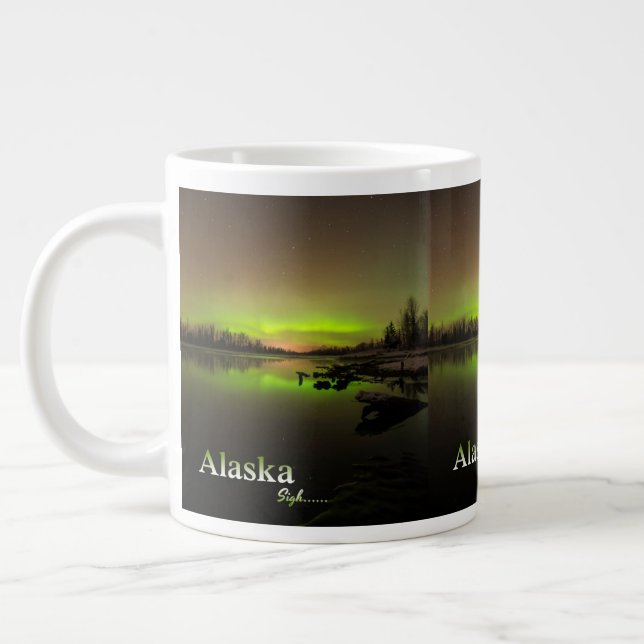 Caneca De Café Grande Alaska Sigh.... (Esquerda)