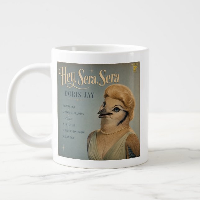 Caneca De Café Grande Álbum de Doris Jay: uma Paródia (Esquerda)