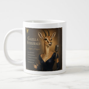 Caneca De Café Grande Álbum Gazella Fitzgerald: uma Paródia