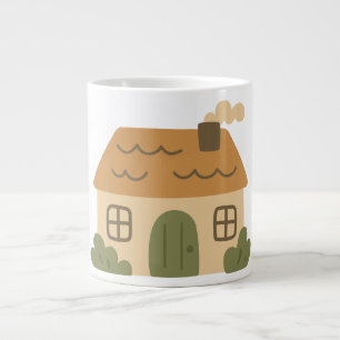 Caneca De Café Grande Aldeia, Lar, Rural