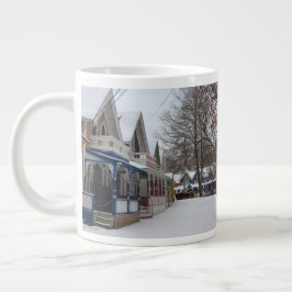 Caneca De Café Grande Algodão de inverno - Vinha de Martha