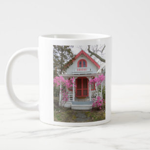 Caneca De Café Grande Algodão primavera e Vitoriano - Vinha de Martha