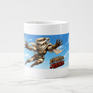 Caneca De Café Grande Alimentado por Espresso. Impulsionado pela Justiça