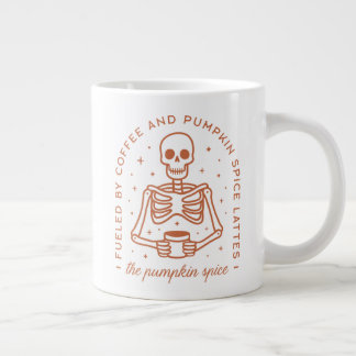 Caneca De Café Grande Alimentado por latas de café e de abóbora
