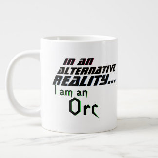 Caneca De Café Grande Alternativo Reality Me Orc