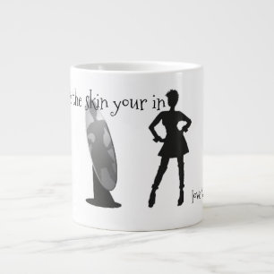 Caneca De Café Grande Ame a pele em que você está