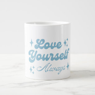 Caneca De Café Grande Ame-se Sempre