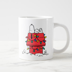 Caneca De Café Grande Amendoins   Cachorro de Snoopy com Luzes