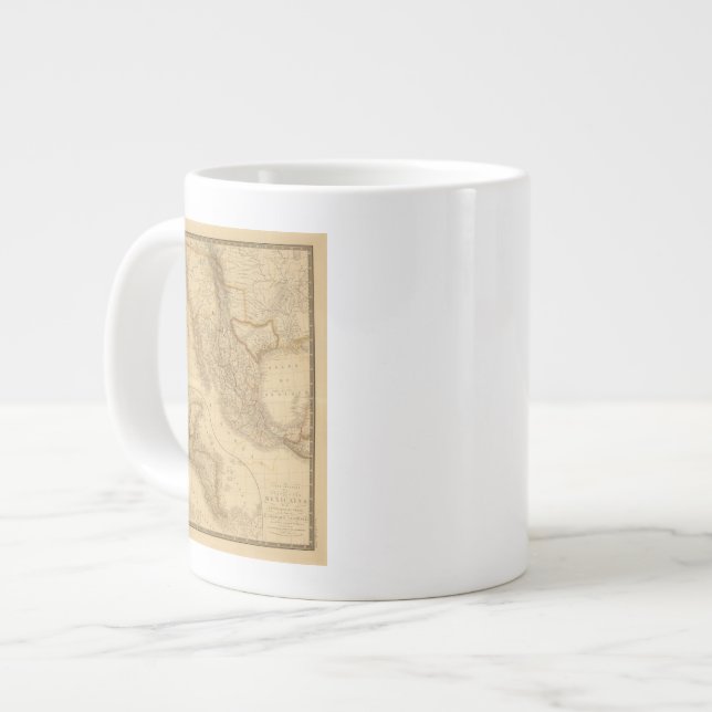 Caneca De Café Grande América Central (Frente Esquerda)