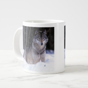 Caneca De Café Grande América do Norte, Canadá, Canadá Oriental, Lobo ci