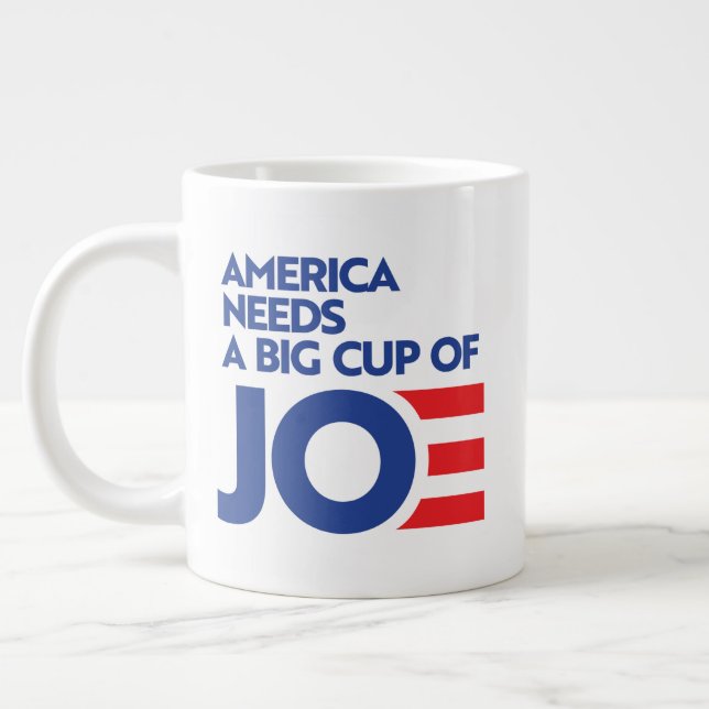 Caneca De Café Grande América precisa de uma grande taça de Joe (Esquerda)