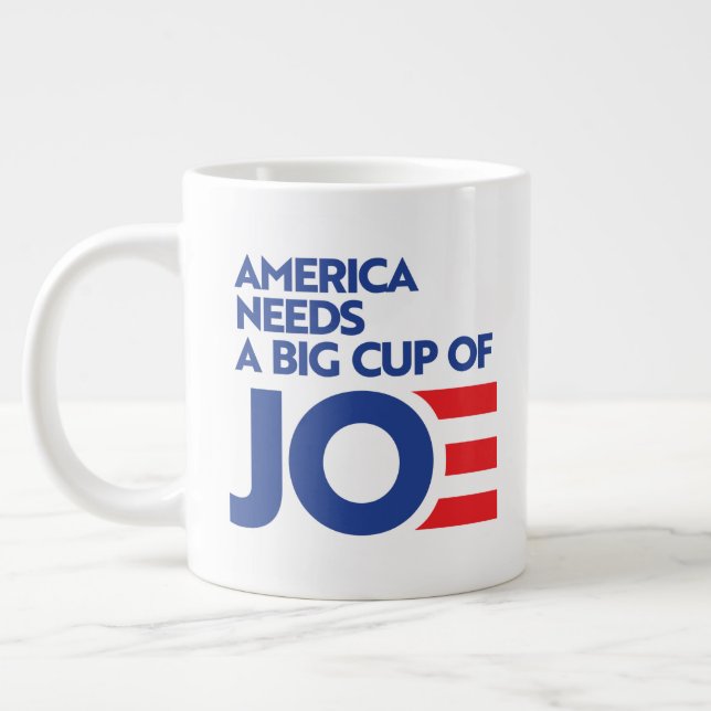 Caneca De Café Grande América precisa de uma grande taça de Joe (Esquerda)
