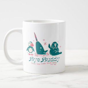 Caneca De Café Grande Amigos Animais - Tchau Amigo Espero Que Encontrem 