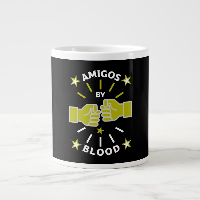 Caneca De Café Grande Amigos da Melhor Amigos (Frente)