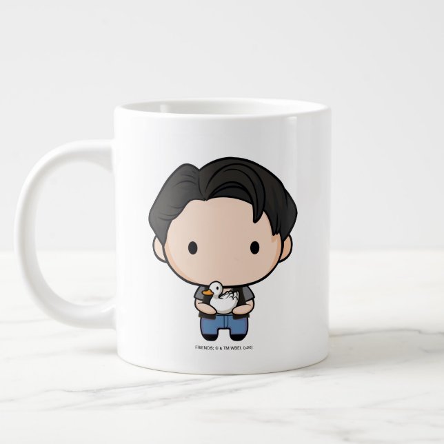 Caneca De Café Grande AMIGOS™ | Joey Chibi (Esquerda)