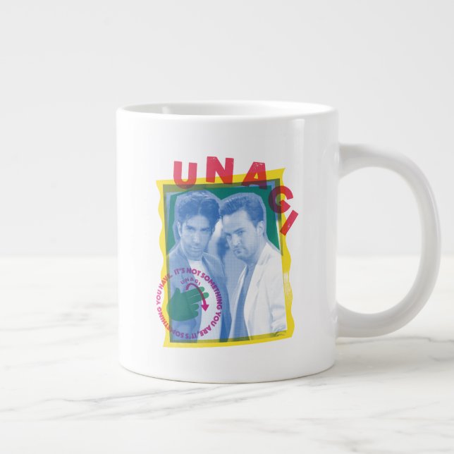 Caneca De Café Grande AMIGOS™ | Ross & Chandler - Unagi (Direita)