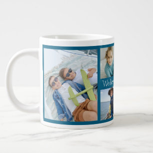 Caneca De Café Grande Amo-Te Abuelo Avô 6 Foto