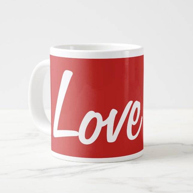 Caneca De Café Grande amor (Frente Esquerda)
