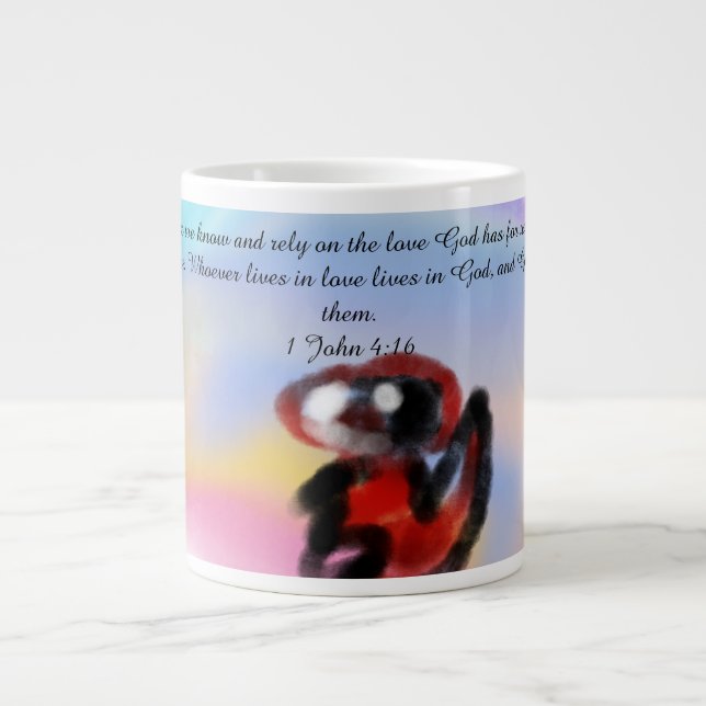 Caneca De Café Grande amor de jesus  (Frente)