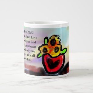 Caneca De Café Grande amor de jesus ao redor