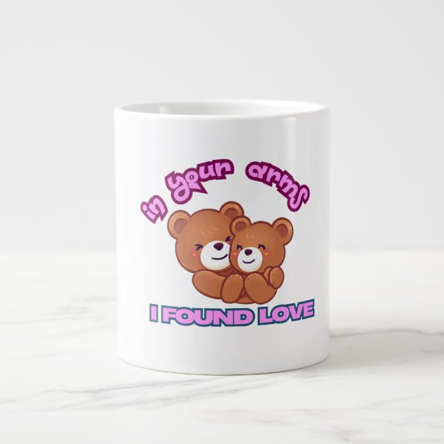 Caneca De Café Grande Amor de Taça (Frente)