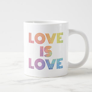Caneca De Café Grande Amor é Amor  Tiras Modernas