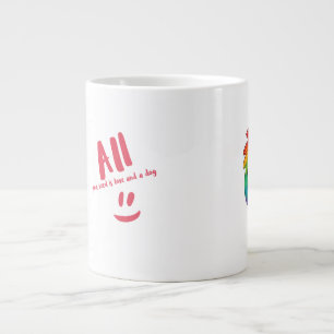 Caneca De Café Grande Amor e Cachorro