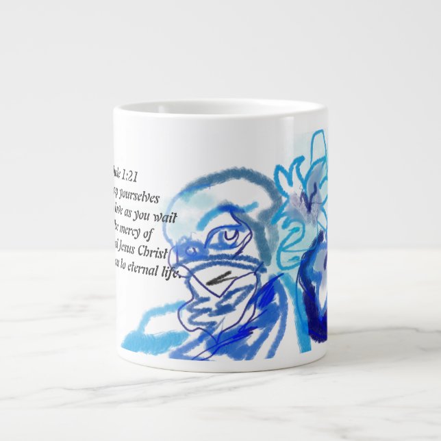 Caneca De Café Grande amor jesus (Frente)