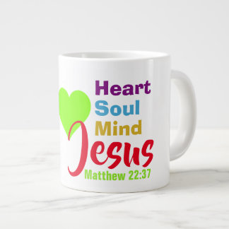 Caneca De Café Grande Amor Jesus - Jumbo Mug