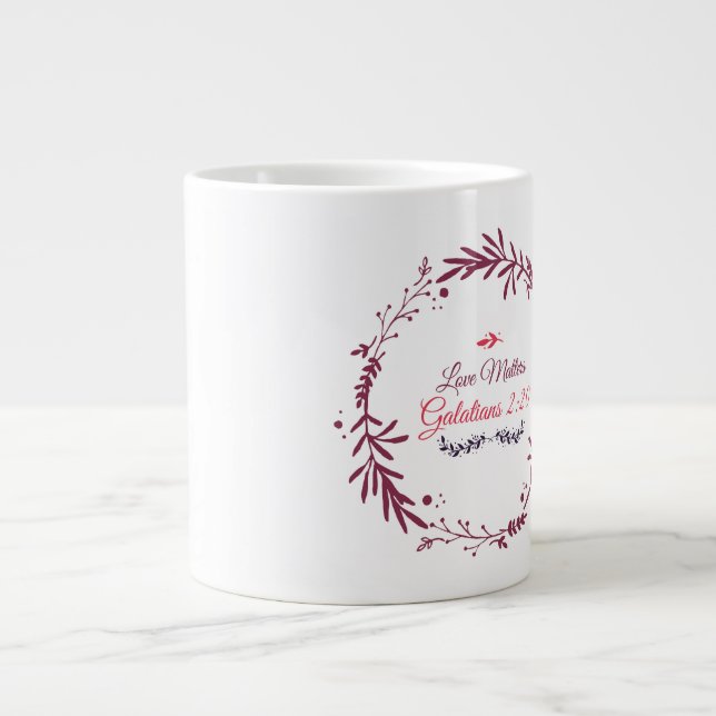 Caneca De Café Grande Amor - Jumbo Mug (Frente)