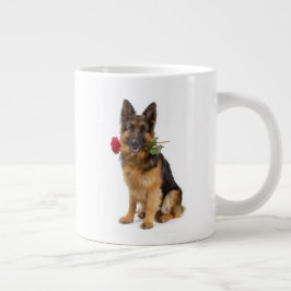 Caneca De Café Grande Amor por Pastor Alemão