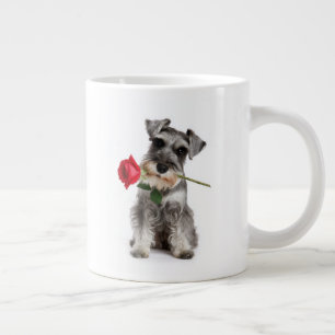 Caneca De Café Grande Amor por Schnauzer