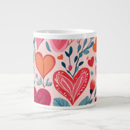 Caneca De Café Grande Amor Reproduzível |
