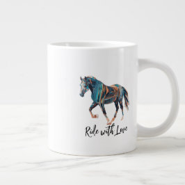 Caneca De Café Grande Andar com Mug de Especialidade de Amor