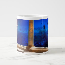 Caneca De Café Grande Angel Child "OPOSSITES ATTRACT"