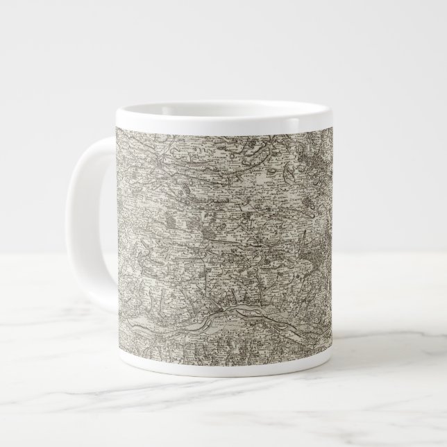 Caneca De Café Grande Angers (Frente Esquerda)