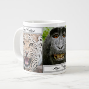Caneca De Café Grande Animais de café