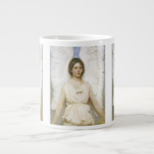 Caneca De Café Grande Anjo por Abbott Thayer, Arte Fina Vitoriana Antiga