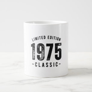 Caneca De Café Grande Ano de Nascimento Clássico de 1975