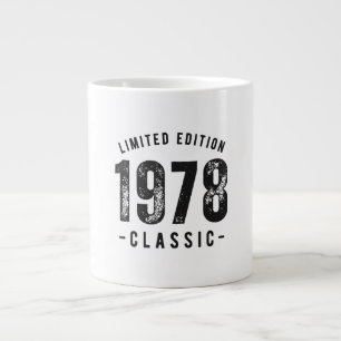 Caneca De Café Grande Ano de Nascimento Clássico de 1978