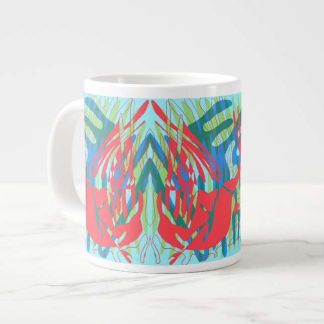 Caneca De Café Grande AntArKita (Frente Esquerda)