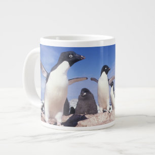 Caneca De Café Grande Antártida, Pinguim Adelie Pygoscelis
