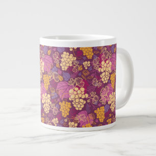Caneca De Café Grande Antecedentes de videiras doces