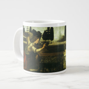 Caneca De Café Grande Anunciação do Senhor por Leonardo da Vinci
